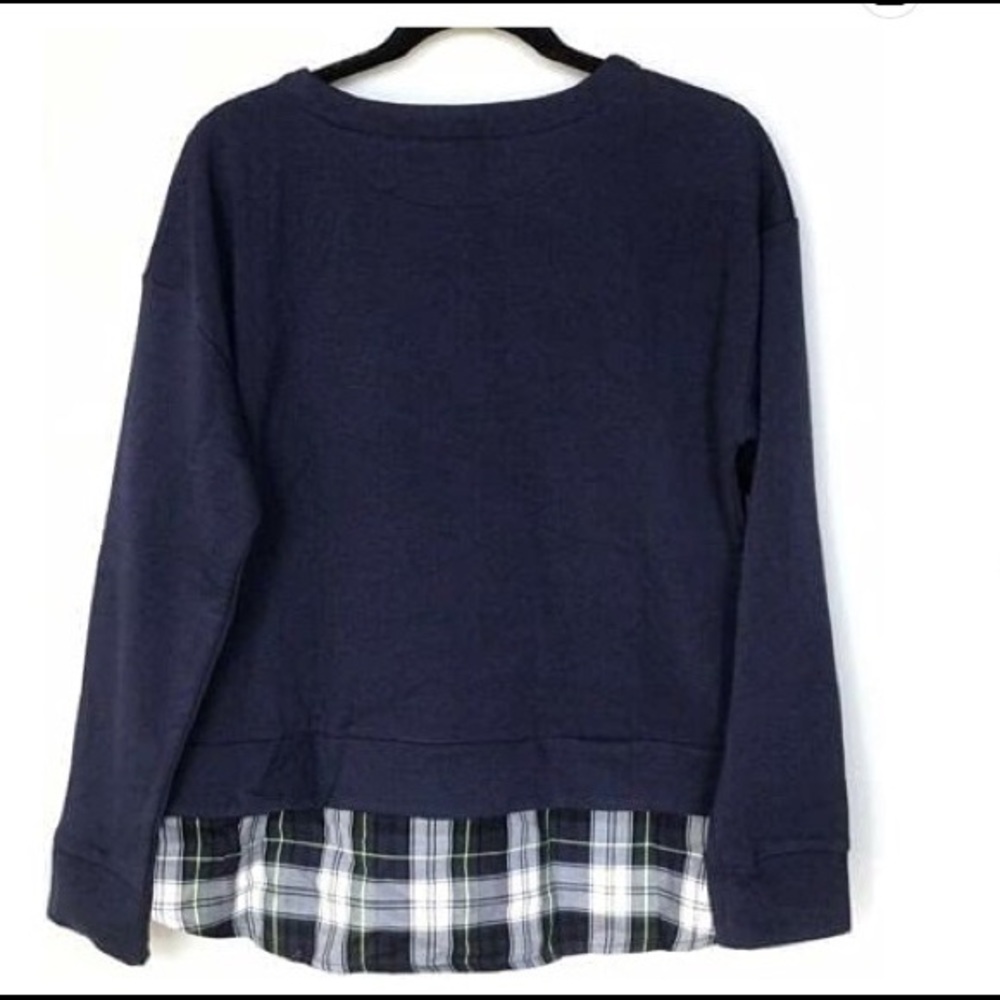 3 for $15!!! IZOD Women's Tie-Front 2-Fer Sweatshirt